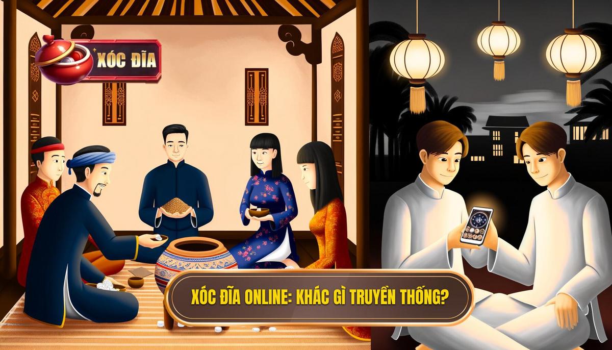 Phân Tích Bản Chất Xóc Đĩa Online_ Khác Biệt So Với Truyền Thống