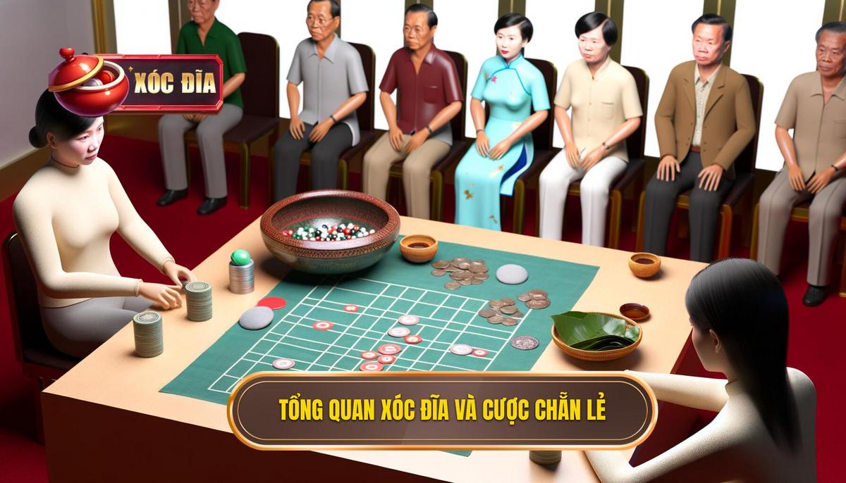 Cược chẵn lẻ xóc đĩa: Hướng dẫn chi tiết để chơi hiệu quả 1 Tổng quan về xóc đĩa và kiểu cược chẵn lẻ