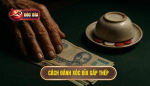 cách đánh xóc đĩa gấp thếp